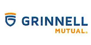 Grinnell Mutual logo with shield design.