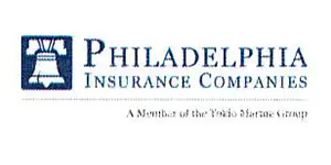Philadelphia Insurance Companies logo with Liberty Bell.